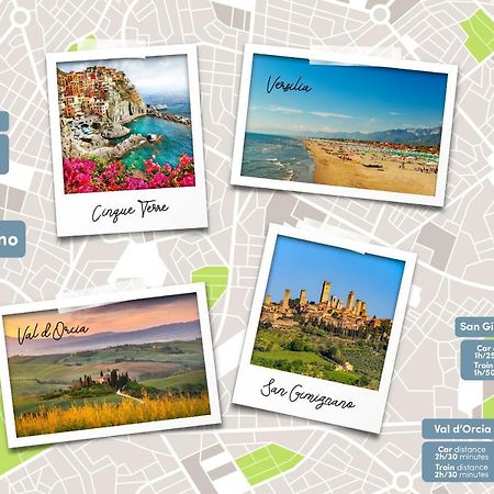 [FREE PARKING] Appartamento 5 STELLE elegante con suite Livorno Esterno foto